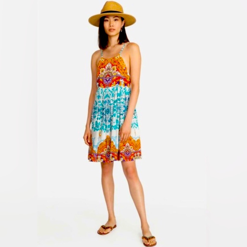 JOHNNY WAS Ellyo Halter Dress